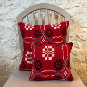Penmachno Red Welsh Cushion